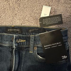 Banana Republic denim jeans. Never worn.